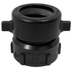 ABS Trap Adapter Male 1½in x 1¼in Black