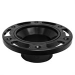 ABS Adj. Spigot Floor Flange w / Snap on Ring 4in x 3in