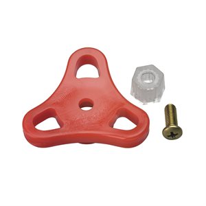 M3343 Handle Emco Style Red