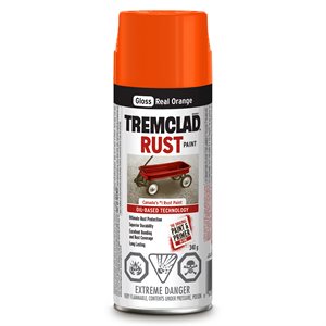 Rust Spray Paint Oil Based 340G Real Orange