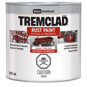 Rust Paint Oil Based 237ml Aluminum