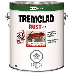 Rust Paint Oil Based 3.78L Green