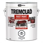 Peinture Antirouille 3.78Ltr Flat Blanc Tremco