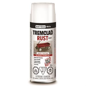 Rust Spray Paint Oil Based 340G Semi-Gloss White
