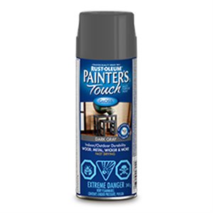 Painters Touch Multi-Purpose Spray Paint 340G Dark Grey