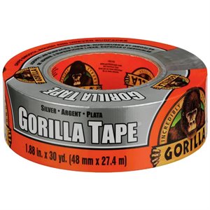 Gorilla Duct Tape 1.88in x 30yd Silver