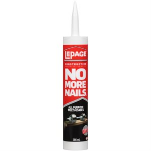 Adhésif Tout Usage No More Nails 266ml Lepage 2048233