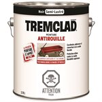 Peinture Rust 3.78Ltr Noir semi-lustré