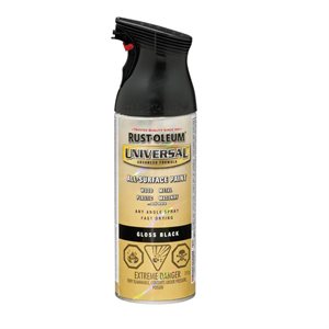 Universal® Spray Paint & Primer 340G Gloss Black