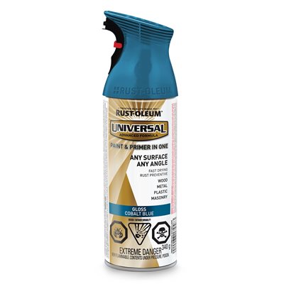 Paint Spray 340G (12oz) Cobalt Blue (Universal All Surface Enamel)