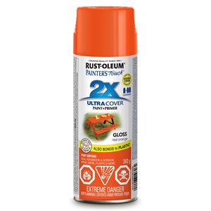 Painters Touch 2X Spray Paint 340G Real Orange
