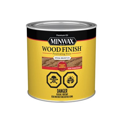 Finition Bois 236ml Spécial Noyer Minwax