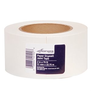 FibaTape Paper Drywall Joint Tape 2-1 / 16in X 75ft