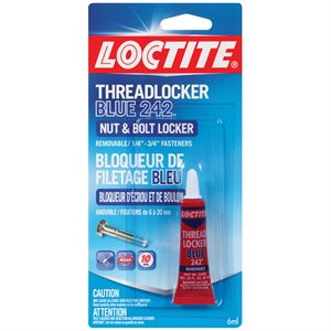 Adhésif Loctite Threadlocker Bleu Amovible 6ml Lepage 303379