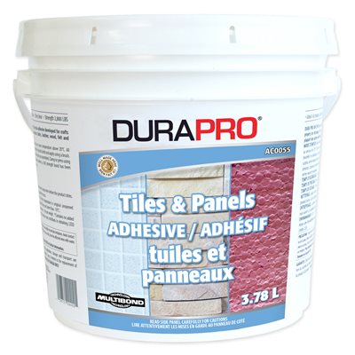 Ceramic Tile and Wall Panel Adhesive 3.78L