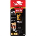 PL Premium Construction Adhesive Squeeze Tube 118ml