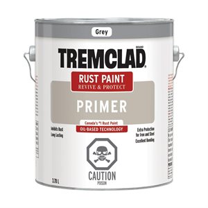 Rust Primer Oil Based 3.78L Grey Primer