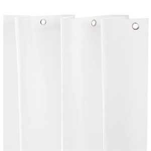 Heavy Weight Peva Shower Curtain 70in X 72in White