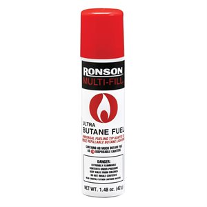 Ronson Butane Lighter Fuel 42g / 1.48oz