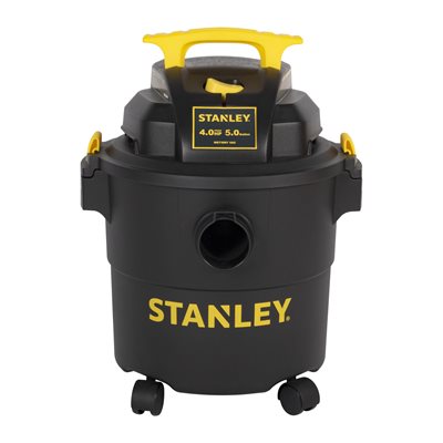 Stanley Wet / Dry Vacuum 5Gallon 4HP Poly Tank