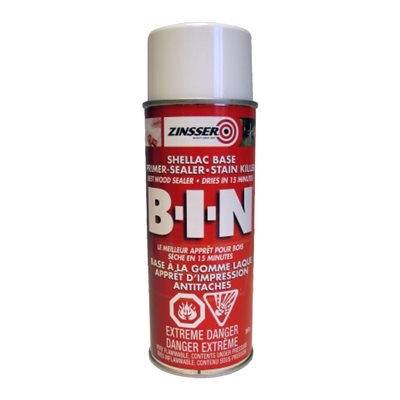 Bin Primer Sealer 369G (13oz) Spray Shellac Base Eb100010