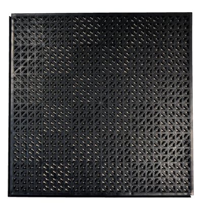 Techno Lok Perforated Black - 6 Pack