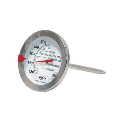 Thermometer Meat & Poultry Instant 2-1 / 2in dial