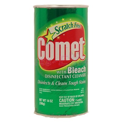 Comet Scratch Free Powder Cleaner with Bleach 400g