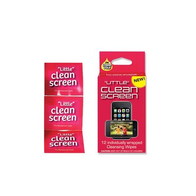 Clean Screen Individual Wipes 12Per
