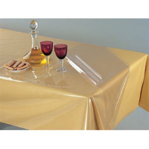 Tabletop Cover Vinyl 30yd x 54in Clear
