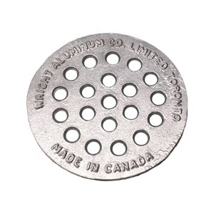 Aluminum Grate Cover for Bell Trap