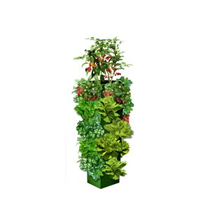 Plantower Stand-Alone Flowering Planter Green 48in
