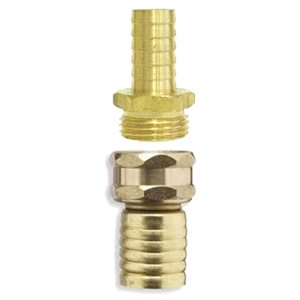 Brass Hose End Replacement Male & Female 1 / 2in