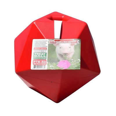 Horse Treat Ball Red