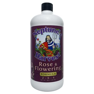 Fish-Seaweed Fertilizer for Rose and Flowers 2-6-4 36oz