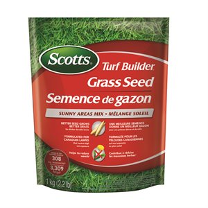 Turf Builder Sunny Areas Grass Seed Blend 1kg