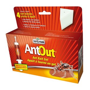 4PK AntOut Ant Bait Gel with Syringe