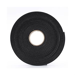 Moisture Proof Foam Insulating Tape 1 / 4in x 3 / 4in x 10ft Black