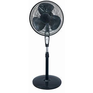 Oscillating Pedestal Fan With Remote 18in