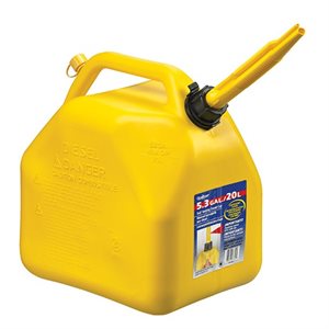 Diesel Can 20L / 5.3Gal Yellow