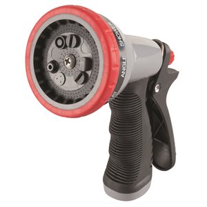 Hose Nozzle Sprayer Rear Trigger 8-Pattern