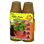 Jiffy Peat Moss Pots Round 2in 26Pk