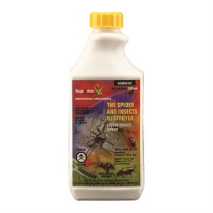 The Spider and Insect Destroyer Liquid Insecticide with Permethrin 250ml