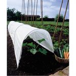 Cold Protection for Row Plants Fleece Tunnel 118in L x 17.75in W x 17.75in H