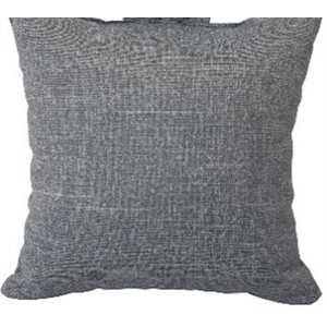Outdoor Toss Pillow 16in x 16in Solid Grey