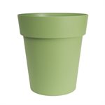 Viva Self-Watering Planter Plastic Round 11x12.25in Green