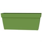 Viva Self-Watering Planter Plastic Rectangular 24x9x10in Green