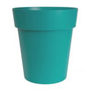 Viva Self-Watering Planter Plastic Round 9x10in Blue