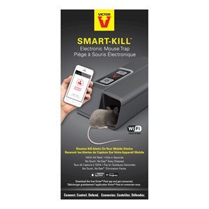 Smart-Kill Electronic Mouse Trap With WiFi