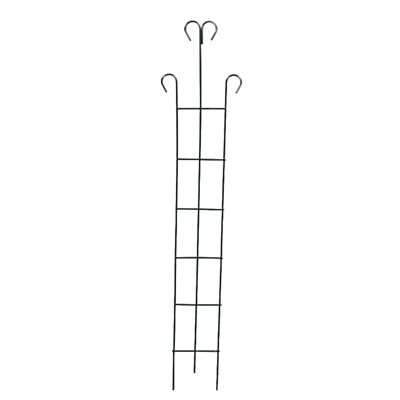 Narrow Wire Trellis 60x9" Black